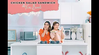 Chicken Salad Sandwich with Kris Bernal | CamCookWithMe | Camille Prats Yambao