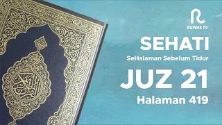 SEHATI - Juz 21 Halaman 419