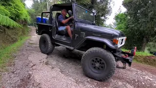 We took the off-road trail to Holywell Jamaica #RochelleGibson #BlueMountains #Jamaica #4x4