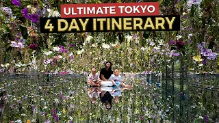 The Ultimate 4 Day TOKYO Itinerary | Japan Travel Guide 2023