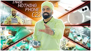 I Made Nothing Phone (2) In India -  Nothing Factory Tour🔥🔥🔥