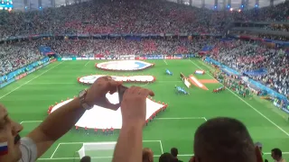 Начало матча Аргентина-Хорватия 21 июня 2018 ЧМ2018