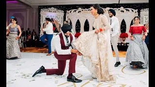 WEDDING RECEPTION BHANGRA PERFORMANCE 2019 | TAVNEET & KIRAN |  @THEPANNUS