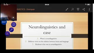 Neurolinguistics and case