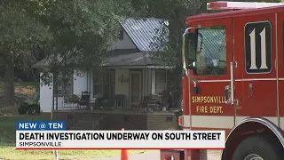 Death investigation underway in Simpsonville