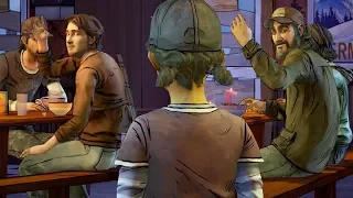 Clem Having Dinner With Luke vs With KENNY -All Choices- The Walking Dead