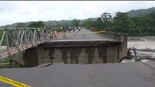 Heavy rains cause widespread flooding in Costa Rica