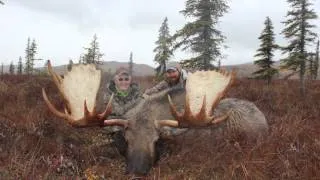 Alaskan Moose, Caribou & Grizzly Hunt Part 1