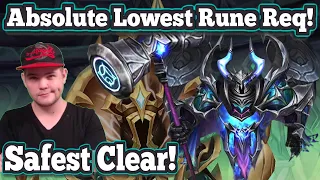 Full F2P Absolute Lowest Rune Requirement 99.9% Safe Team PC Abyss Hard - Summoners War