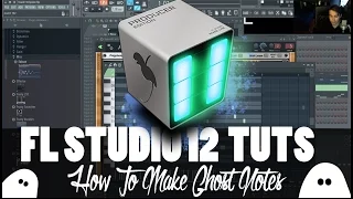 FL Studio 12 | How To Use / Make Ghost Notes { Tutorial 2015 }