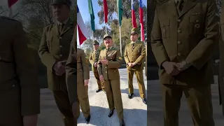 Carabineros de Chile despide con su homenaje a la cantante CECILIA (QEPD)