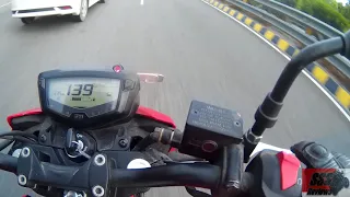 TVS Apache RTR 160 4V TOP SPEED | 140 KM/H | FASTEST In Segment!