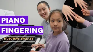 How to teach kids PIANO FINGERING + avoid high wrists! ft. Isabelle Ng