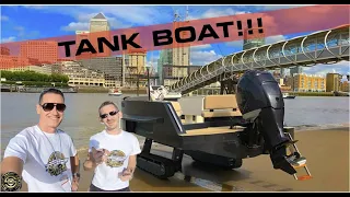 AWESOME TANK BOAT - 007 STYLE (Captain’s Vlog 108)