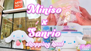 Sanrio x Miniso #2 shopping haul + review ~ Housewares, Blind Boxes, Figures, Cute Storage (Part 2)