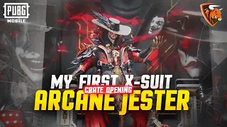 My first X-Suit Create Opening😱🔥| Arcane Jester | Pubg Mobile