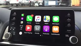 Apple CarPlay - 2019 Honda Accord