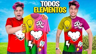 CRIEI UMA BLUSA COM TODOS OS ELEMENTOS DOS ROSA!