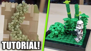Five Simple Plant Techniques That Will Make Your Mocs Look More Realistic | LEGO Plant Tutorial!