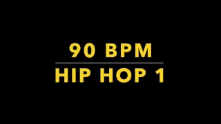 90 BPM Hip Hop 1 - Drum Track