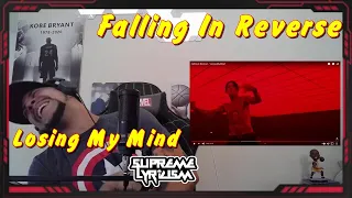 THESE GUYS ARE..... Falling In Reverse - Losing My Mind REACTION