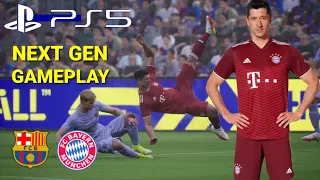 AMAZING eFootball 2022 Next-Gen Gameplay 60fps / eFootball PES 2022 Gameplay - PS5