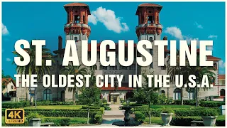 ST. AUGUSTINE  🏠 🕍 🕊️🔔 The OLDEST CITY in the USA!
