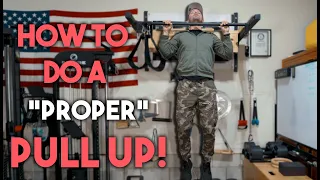 How to do a Proper Pull Up | Michael Eckert