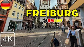 Freiburg im Breisgau, Germany 4K Walking Tour 🇩🇪