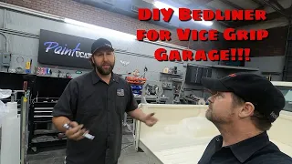 Will Derek Like it?  DIY Bedliner for ViceGrip Garage