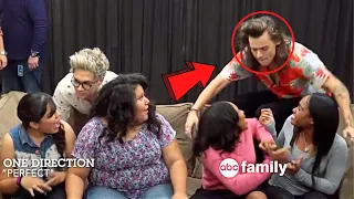 Harry Styles Surprising Fans with One Direction! FAN KISS 💋