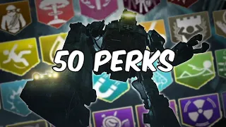 INSANE 50 PERKS REVERSE RAINBOW PERK CHALLENGE W/EASTER EGG! (COD ZOMBIES: ORIGINS)