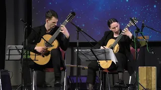 Наталия Полукарова и Александр Убиенных — Ой, да не вечер | Guitarra nova 2024