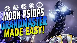 The BEST & EASIEST Way to Beat the PsiOps MOON GRANDMASTER! Easy BOSS Cheese & Farm! [Destiny 2]