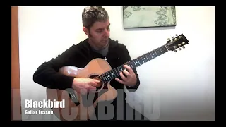 Blackbird *The RIGHT way* Guitar lesson (The Beatles)