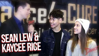 Sean Lew & Kaycee Rice - iDance4aCURE interview 2019