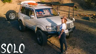 My Paradise Is Gone! Solo Camping Return with LandCruiser 100