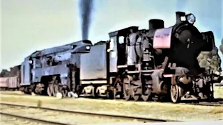 Steam to Mildura Pinnaroo Tailem Bend Easter 1968