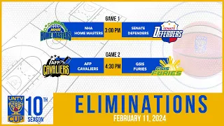 LIVE FULL GAMES: UNTV Cup Eliminations at Paco Arena, Manila | February 11, 2024