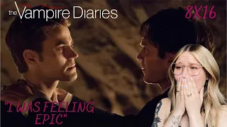 I'M A MESS!!! The Vampire Diaries S08E16 - "I Was Feeling Epic" Reaction