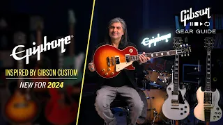 NEW Epiphone Inspired by Gibson Custom Guitars - Full 2024 Lineup Reveal