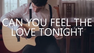 Can You Feel The Love Tonight - The Lion King (fingerstyle guitar cover by Peter Gergely) [WITH TAB]