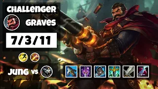 Graves s11 Jungle Challenger Replay (7/3/11) - NA