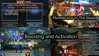 Plunder Vs The Beast - Activation and Boost Video - Legacy of Discord - 🇬🇧Diablo666