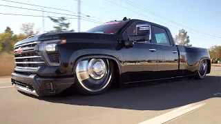 2024 Chevy Dually bodied on American Force 30s!