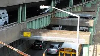 Traffic on FDR Drive, New York City