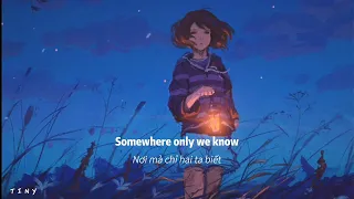 [ Vietsub +Lyrics ] Somewhere only we know ( rhianne cover ) - keane ♫