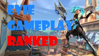 Paladins Evie ranked gameplay - Insane gaming against Mutu!!!!