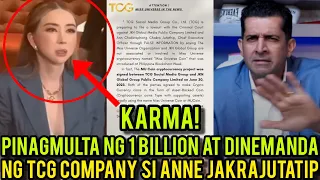 1 Billion Pinababayaran kay Anne Jakrajutatip Kahit Bankrupt Dinemanda ng TCG Company | Michelle Dee