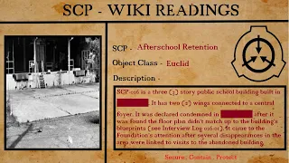 SCP-026 I After School Retention I SCP Foundation